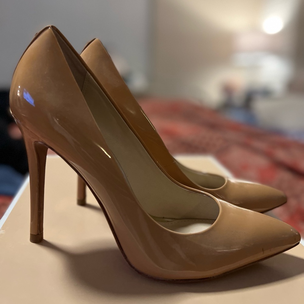 Patent leather Coach shoes